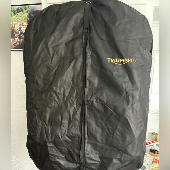 Triumph Beck Waxed Canvas Motorcycle Jacket + INCLUDED ARMOR! - Picture 12 of 13